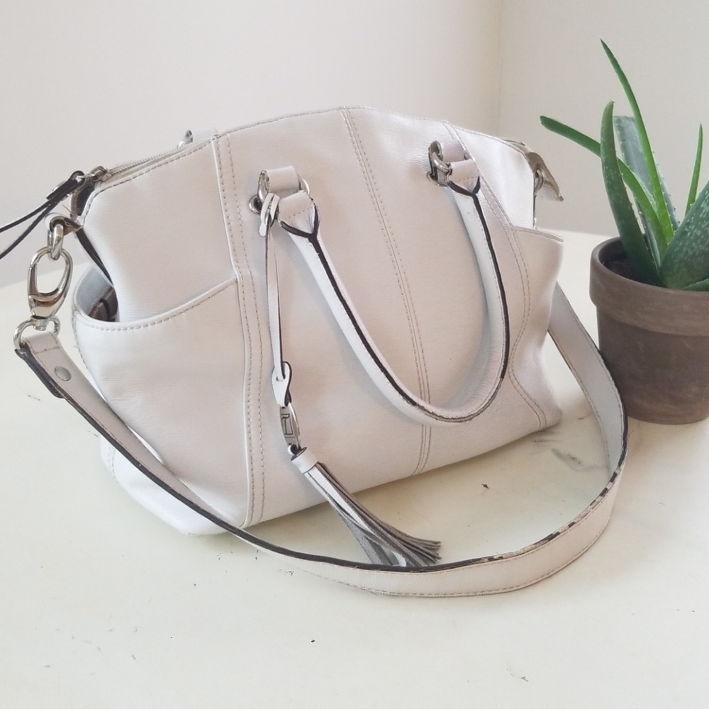 Tignanello White Satchel
